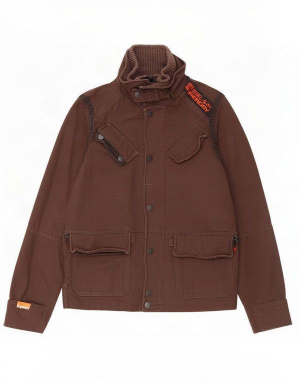 Superdry muška pomoćna jakna UK 40 Large Brown