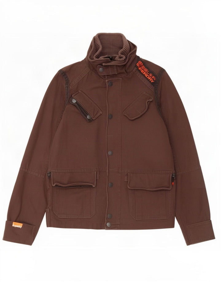 Superdry muška pomoćna jakna UK 40 Large Brown