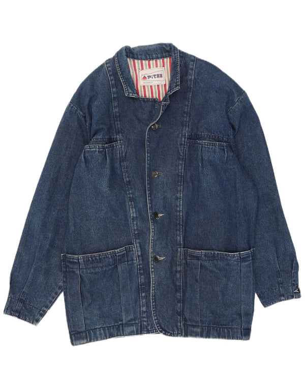 Vintage muška traper jakna UK 42 XL plava