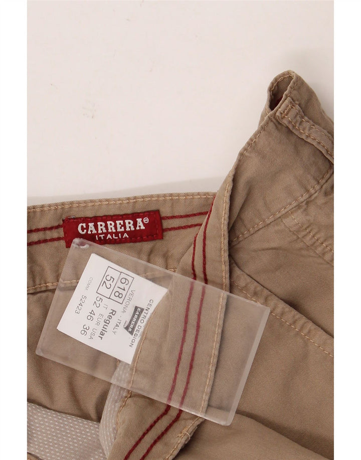 Carrera muške 618 Regular Cargo kratke hlače W36 veliki smeđi pamuk