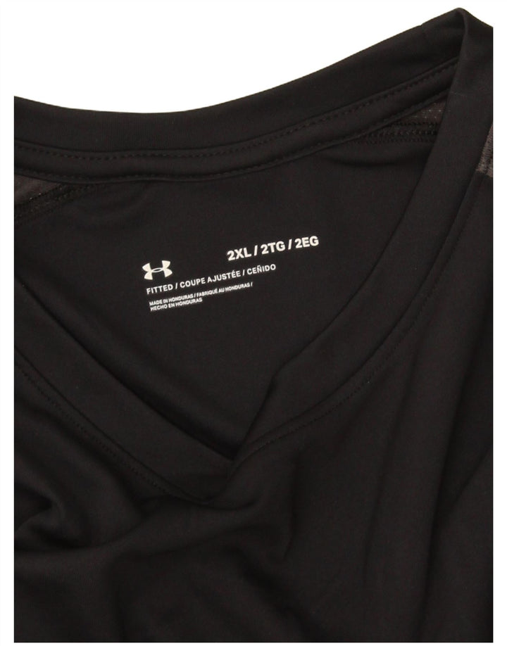 Under Armour muška pripijena majica kratkih rukava 2XL crna