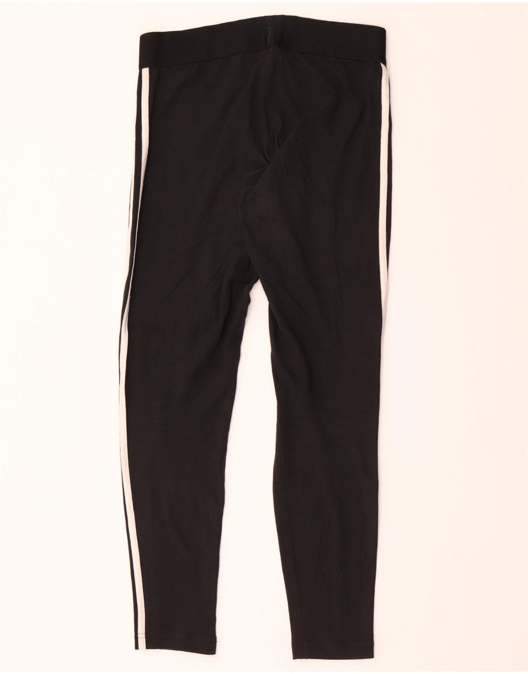 Ženske tajice ADIDAS UK 12/14 Srednje crni pamuk