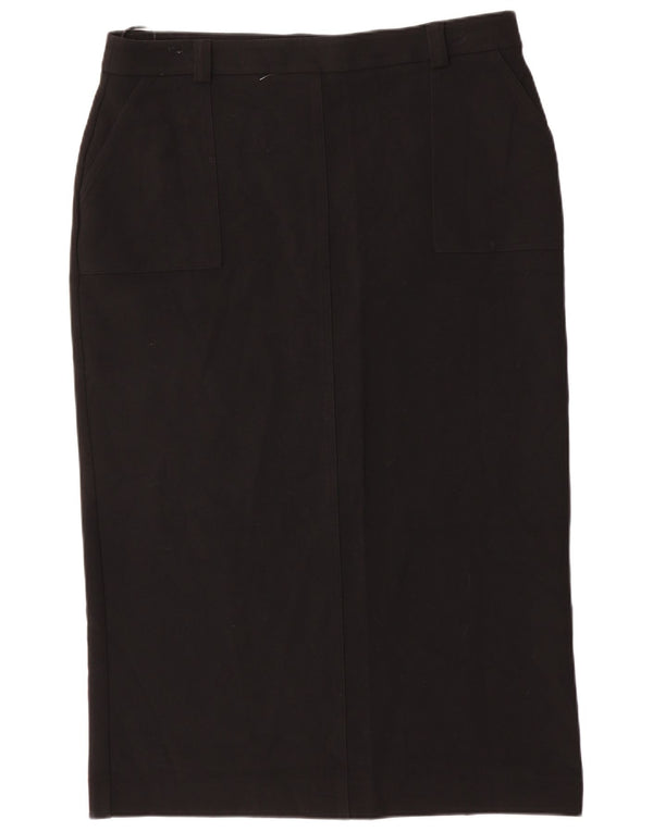 MINT VELVET ženska pencil suknja UK 18 XL W36 crni poliester