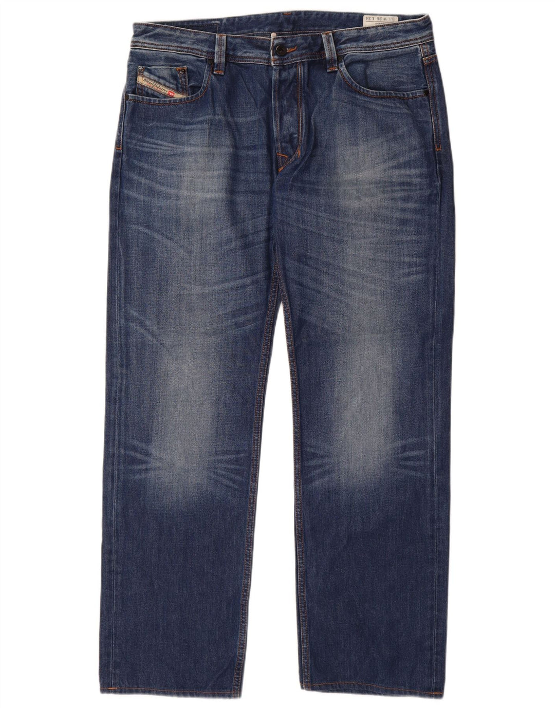 Diesel muške ravne traperice Larkee W36 L34 plavi pamuk