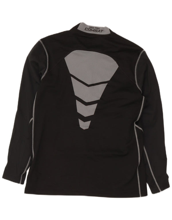 Nike muška Dri Fit majica s dugim rukavima XL crni poliester u boji
