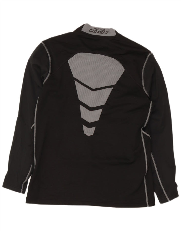 Nike muška Dri Fit majica s dugim rukavima XL crni poliester u boji