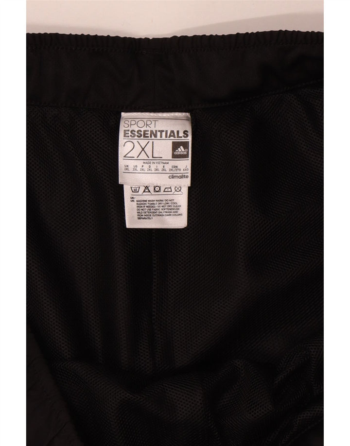 Adidas muške sportske kratke hlače bermuda 2XL crni poliester
