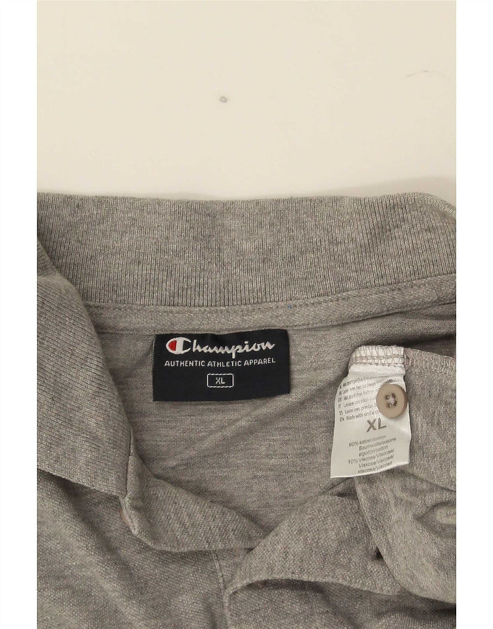 Champion muška polo majica XL sivi pamuk