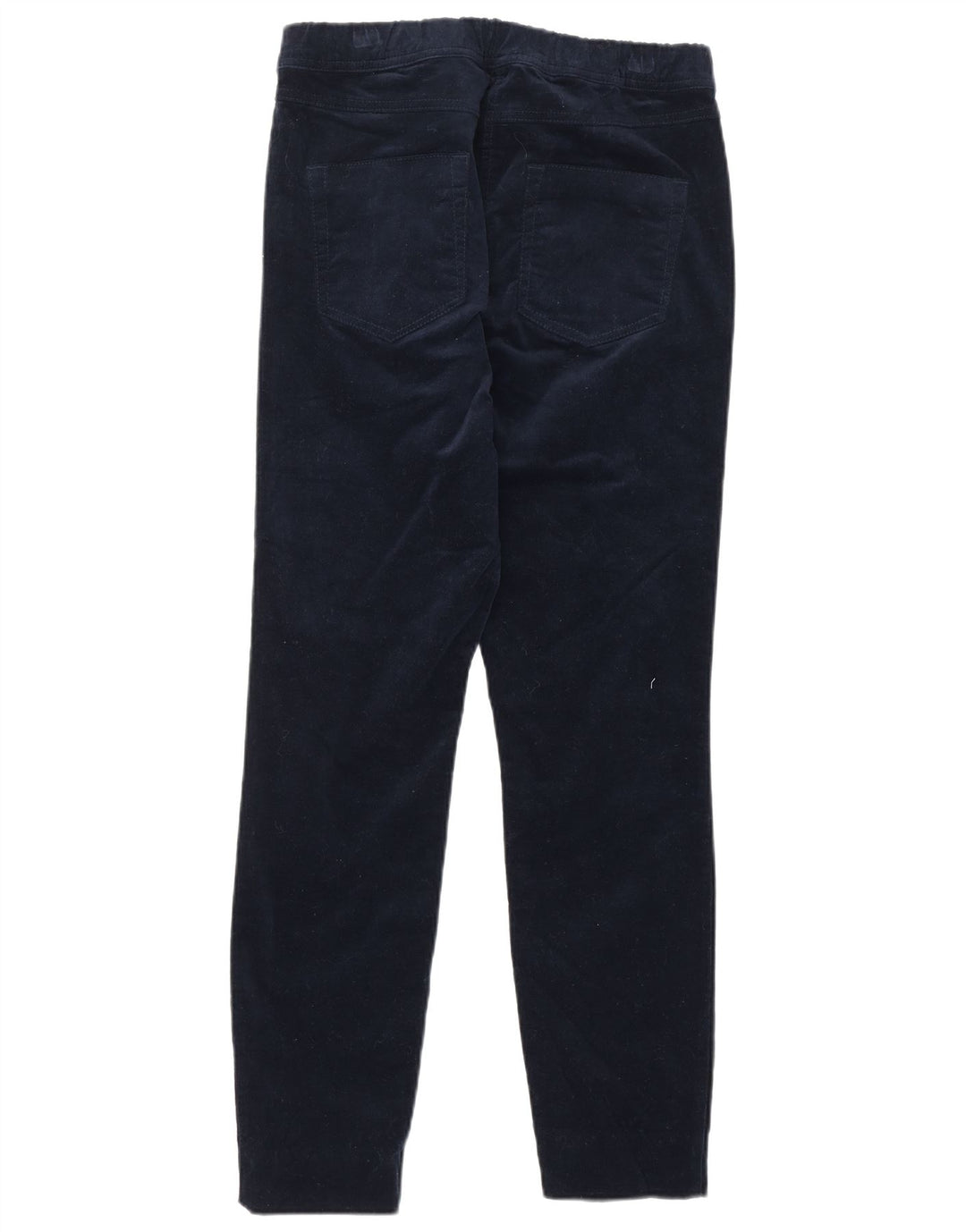 WHITE STUFF Ženske baršunaste ležerne hlače UK 12 srednje W30 L28 tamnoplave