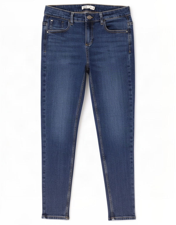Zara Womens Skinny Jeans EU 40 Medium W30 L28 Blue Cotton