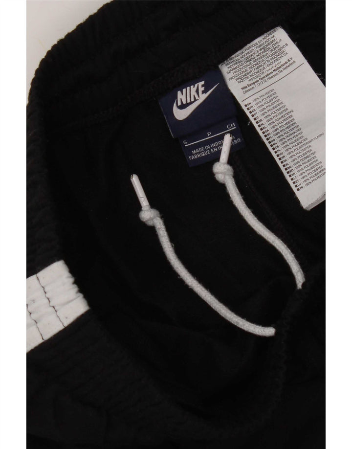 Nike muške hlače za trenirku male crne boje od poliestera