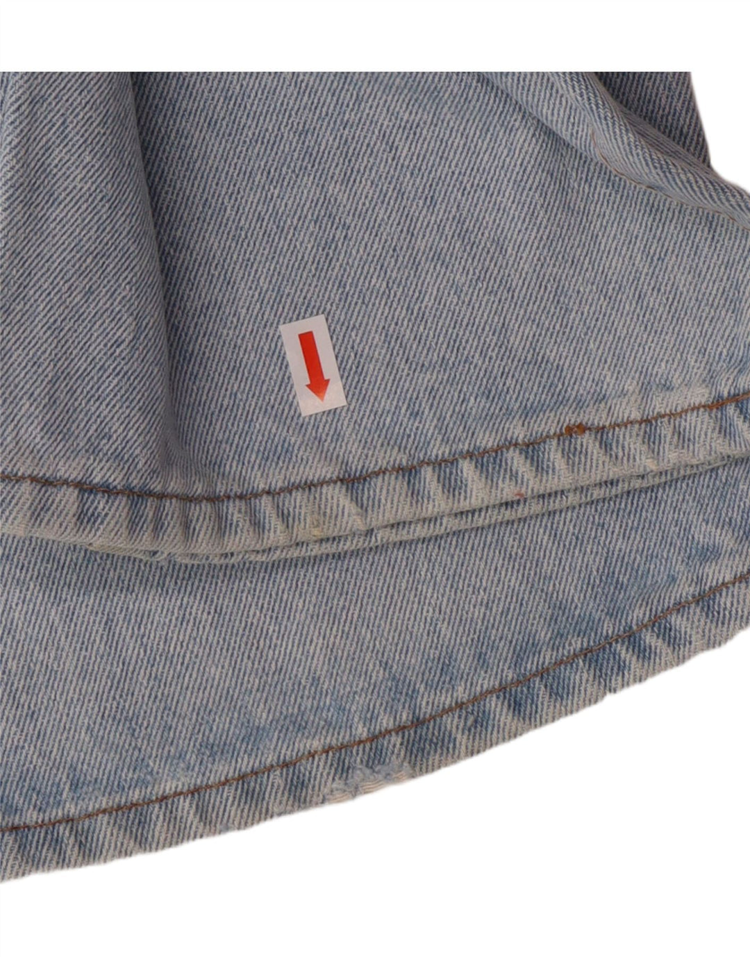 CHEWAN Womens Graphic Straight Jeans W30 L33 Blue Vintage Chewan and Second-Hand Chewan from Messina Hembry 