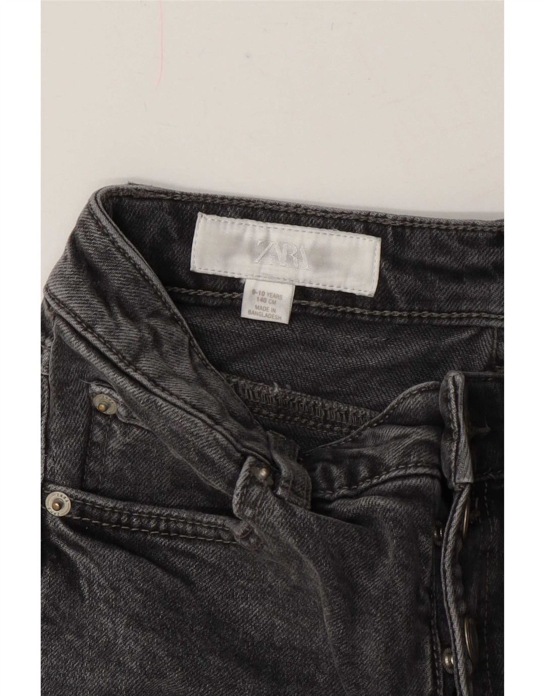 Zara Girls lepršave traperice 9-10 godina W24 L25 sive