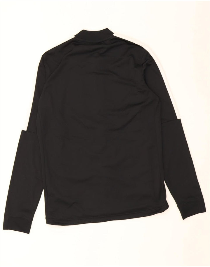 Nike Dri Fit gornja jakna za trenirku srednje crne boje od poliestera