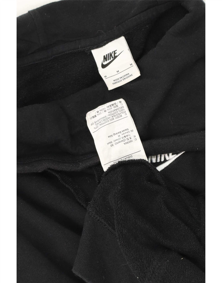 Nike muška majica s kapuljačom Srednje crni pamuk