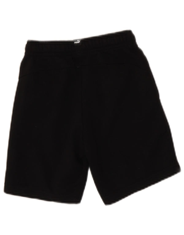 PUMA Boys Graphic Sport Shorts 5-6 Years Black Pamuk