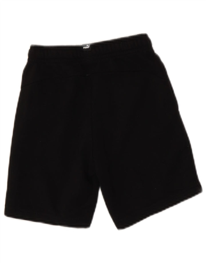 PUMA Boys Graphic Sport Shorts 5-6 Years Black Pamuk
