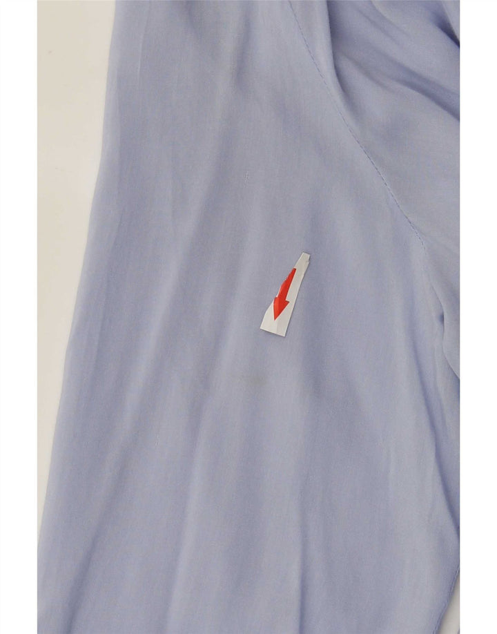 Guess ženska gornja tunika s 3/4 rukavima UK 10 Small Blue Spotted Rayon
