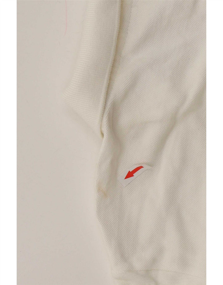 Lacoste ženska polo majica, veličina 46 XL, bijeli pamuk