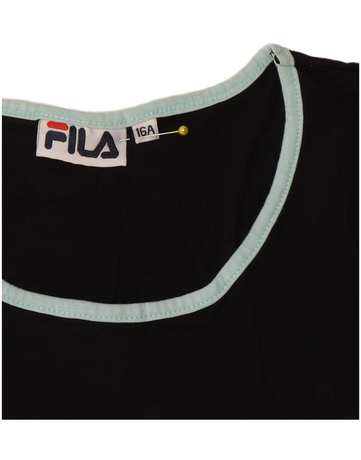 Fila Boys Vest Top 15-16 Years Multicolored Colourblock