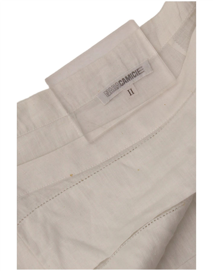 NARACAMICIE Ženska majica bez rukava UK 8 Mala bijela