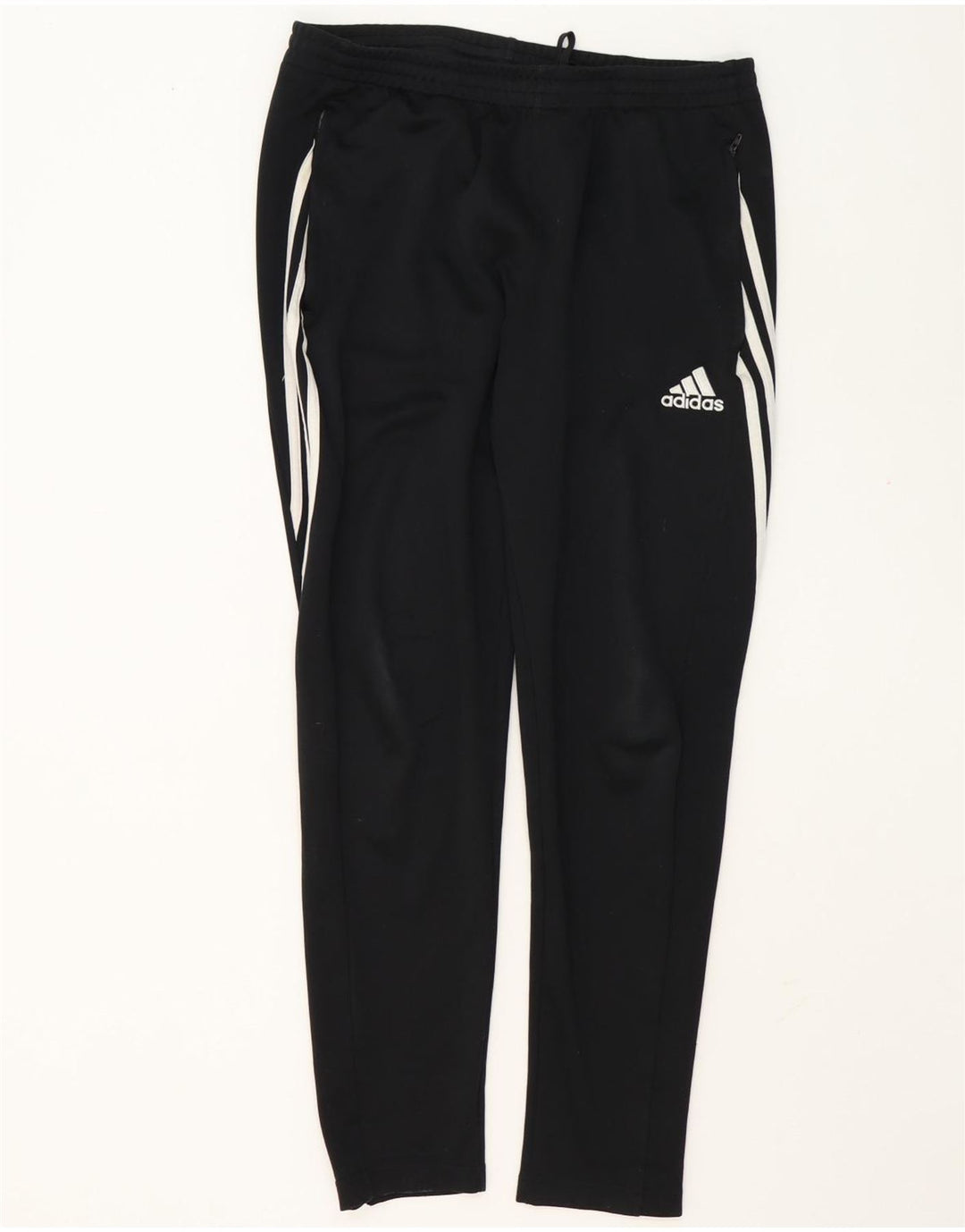 Adidas muške trenirke Climalite, velike crne hlače od poliestera
