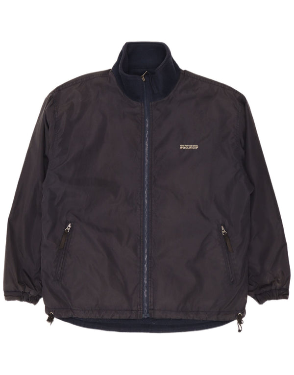 WOOLRICH Muška reverzibilna jakna UK 40 Large tamnoplavi najlon