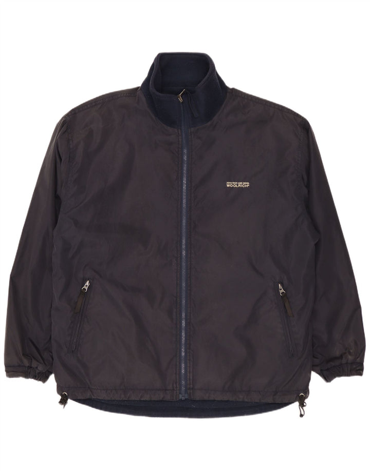 WOOLRICH Muška reverzibilna jakna UK 40 Large tamnoplavi najlon