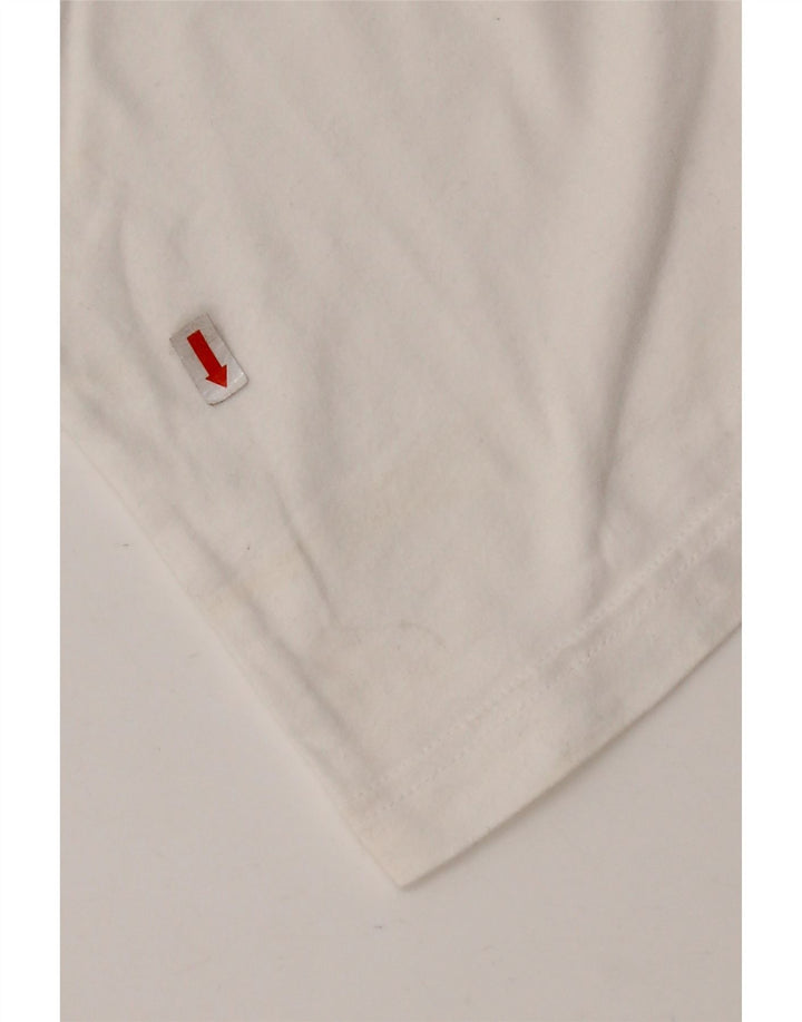 ADIDAS Ženska majica kratkih rukava UK 8/10 Mali bijeli pamuk