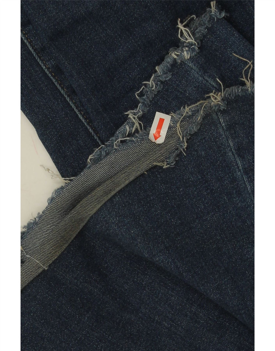Levi's ženske lepršave traperice visokog rasta W25 L32 tamnoplavi pamuk