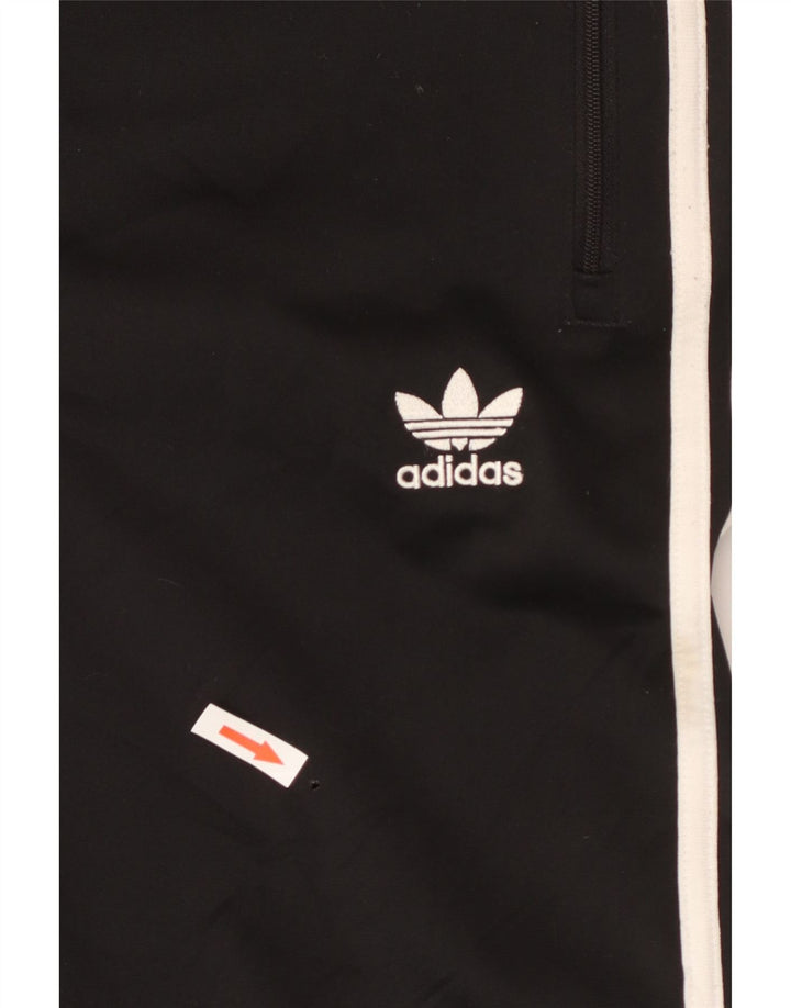 Adidas muške hlače od trenirke male crne od poliestera