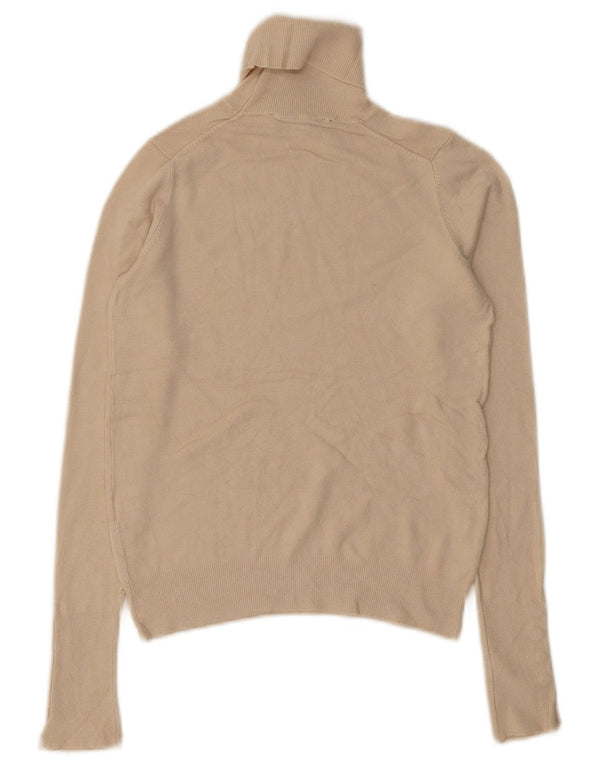 Zara ženski pulover s rol izrezom UK 10 Small Beige
