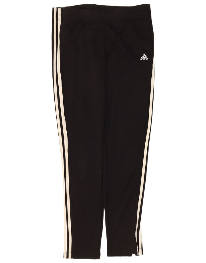 Adidas ženske hlače za trenirku Climalite UK 12/14 Srednje crni poliester