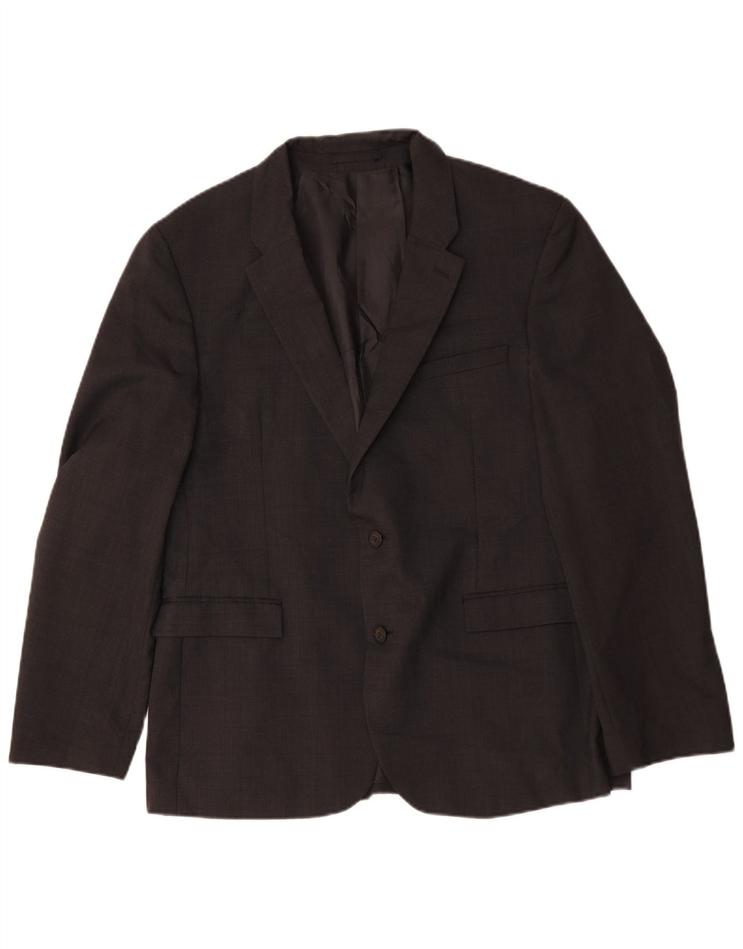 Marks & Spencer muška jakna sako s 2 gumba UK 44 XL crna vuna