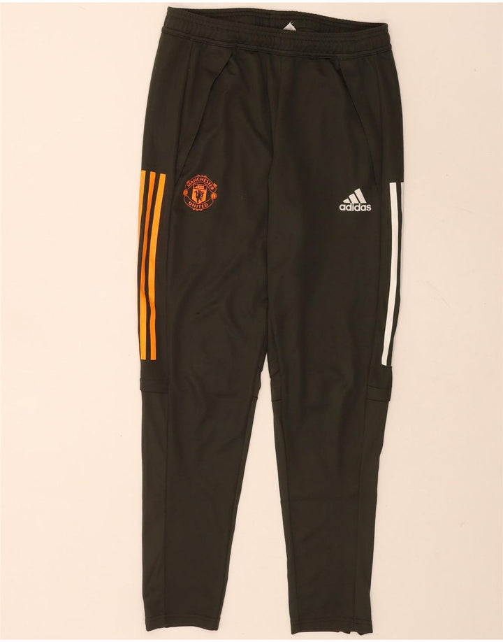 Adidas Manchester United muške trenirke Hlače srednje boje kaki poliester