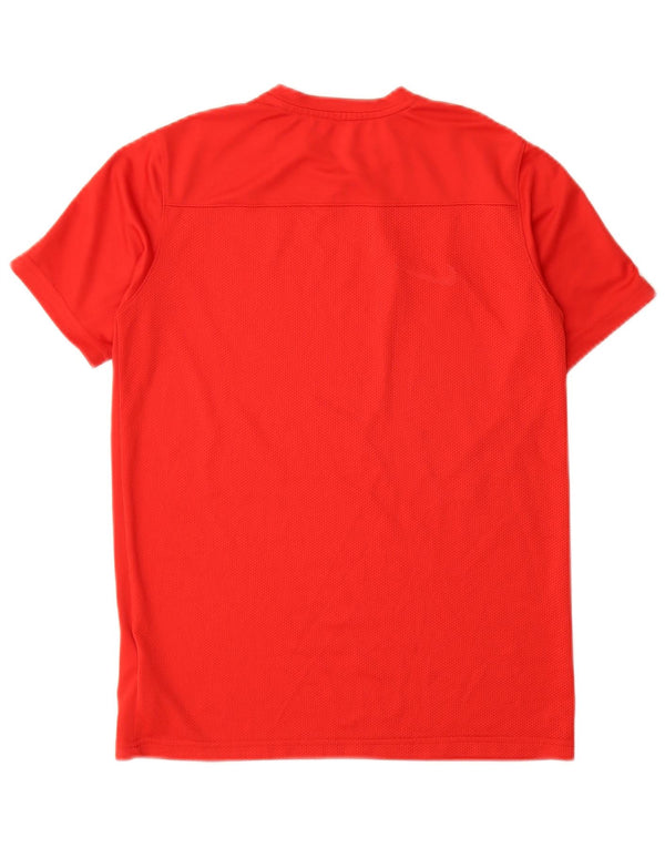 Nike Boys Dri Fit T-Shirt Top 13-14 Years XL Red Poliester