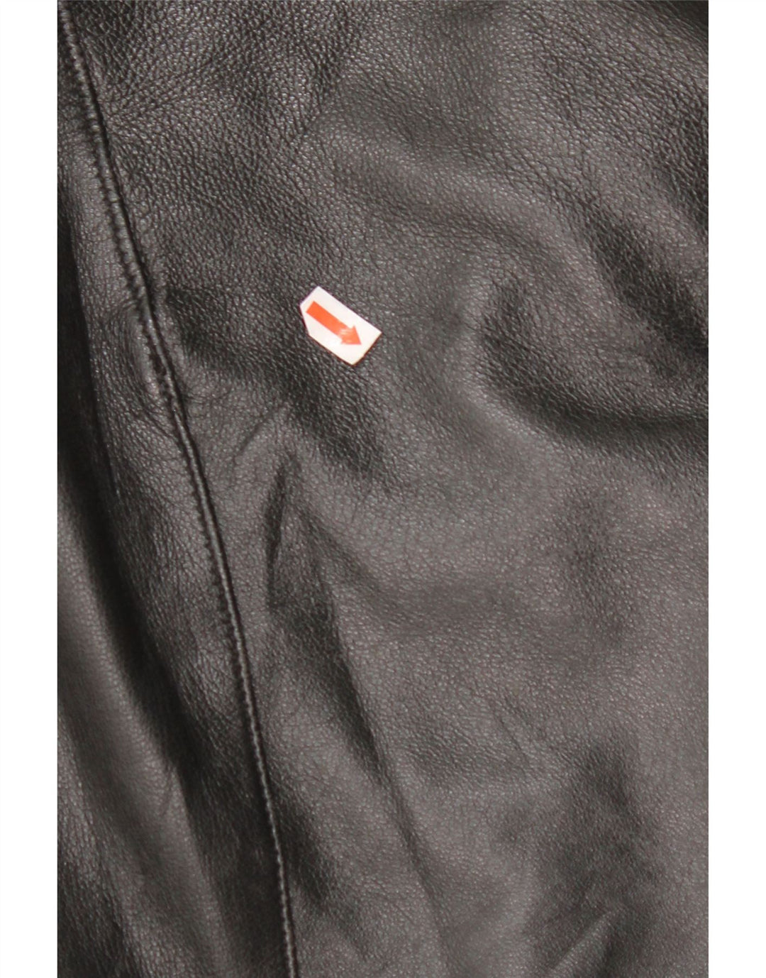 VINTAGE ženska kožna suknja srednje veličine W28 crna