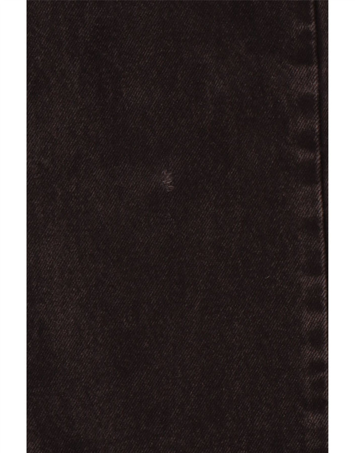 WRANGLER Muške ravne traperice W29 L27 crni pamuk