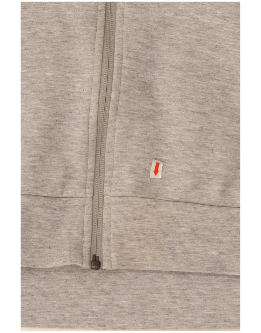 ADIDAS muški pulover s kapuljačom s patentnim zatvaračem XL, sivi pamuk