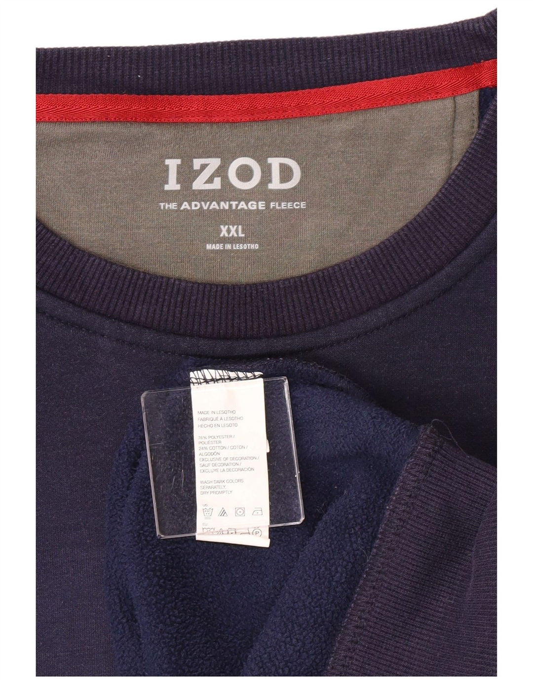 Izod muški džemper 2XL tamnoplavi poliester