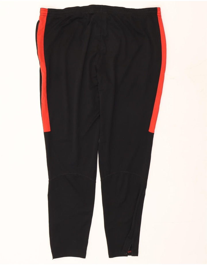 Nike muške Dri Fit hlače za trenirku srednje crne boje od poliestera