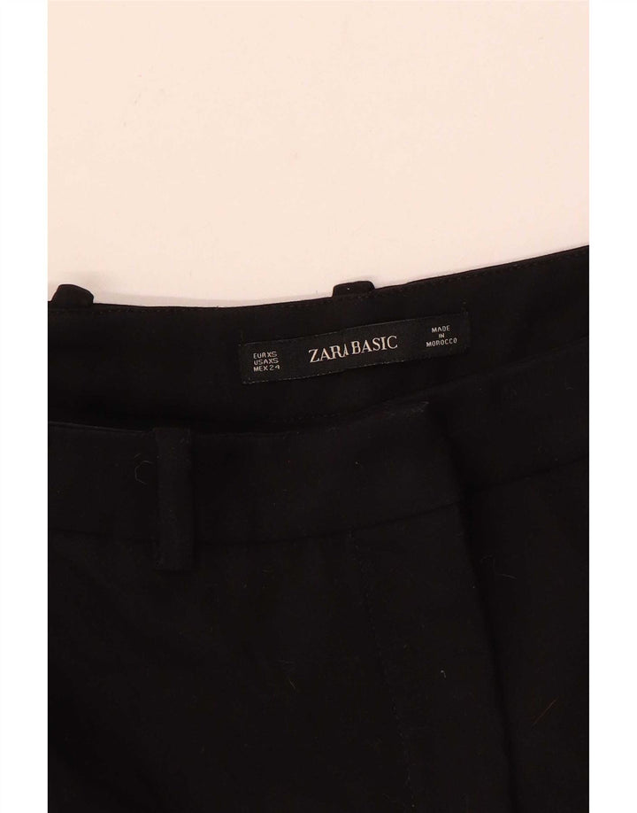 Zara ženske chino kratke hlače XS W24 crne