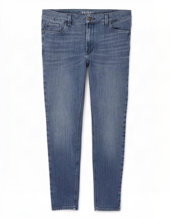 Marks & Spencer ženske uske traperice visokog struka UK 16 Large W32 L26 Plave