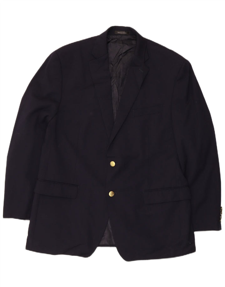 Chaps Muška jakna sa 2 gumba UK 38 Srednje tamnoplava vuna