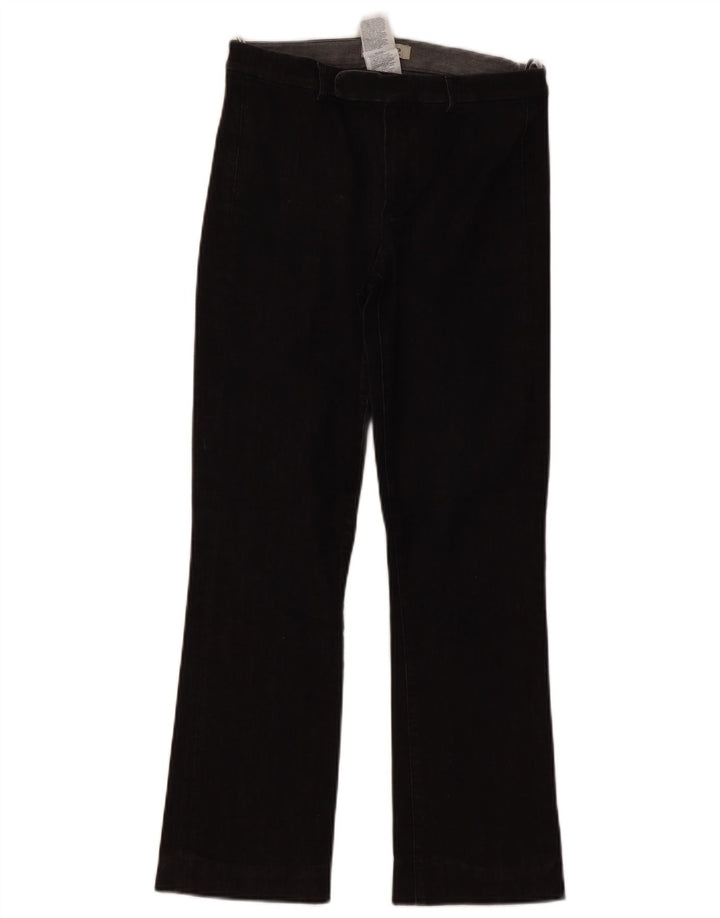 MAX MARA Ženske traperice Bootcut UK 10 Male W28 L28 Sivi pamuk