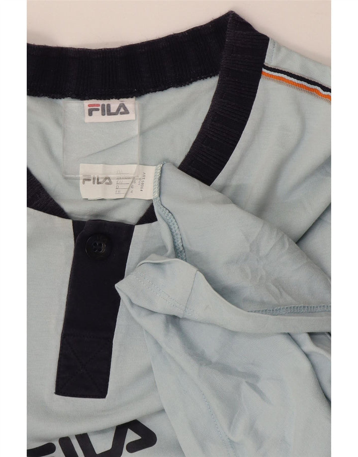 Fila Muška majica kratkih rukava Velika plava pamučna majica