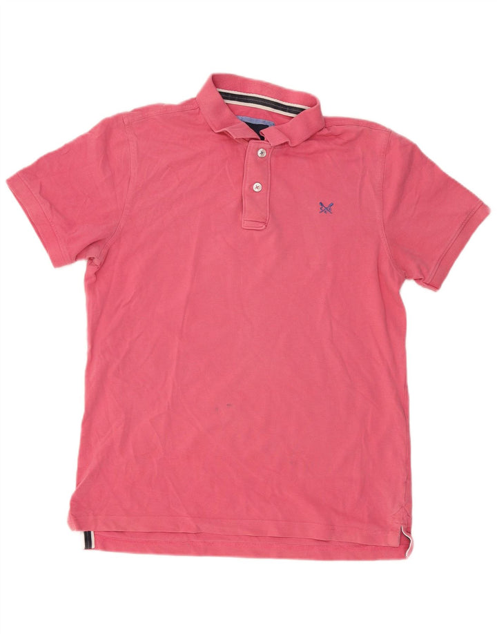 Crew Clothing Muška polo majica Srednje ružičasti pamuk