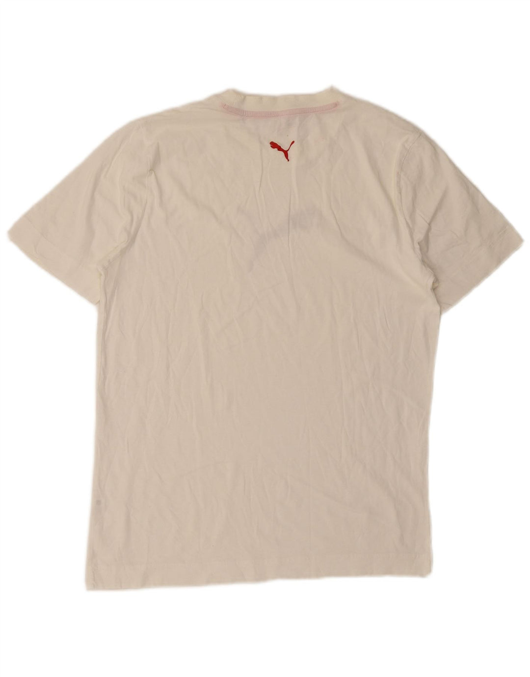Puma muška velika bijela majica s grafičkim motivima