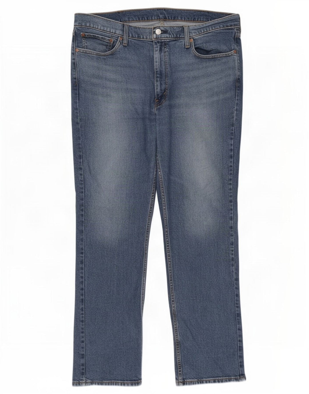 Levi's muške 514 ravne traperice W40 L32 plavi pamuk