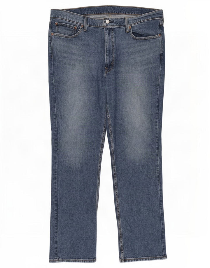 Levi's muške 514 ravne traperice W40 L32 plavi pamuk